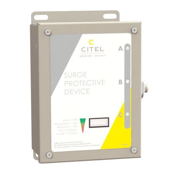 Citel Surge Protection Device, 3 Phase, 480/277V MS200-277Y